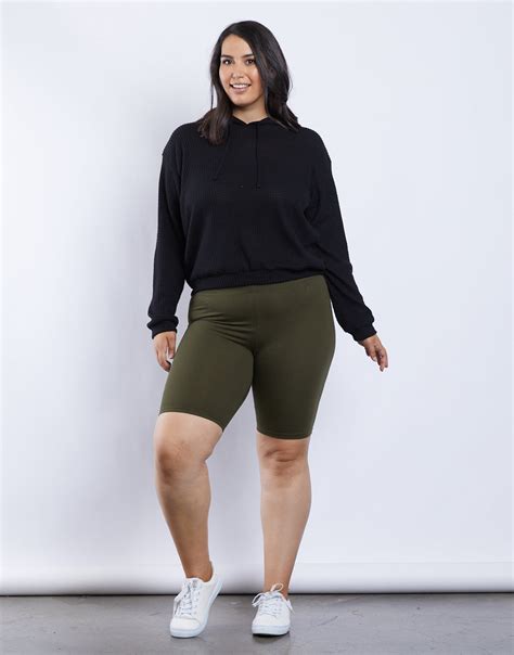 Bike Short Outfits Plus Size